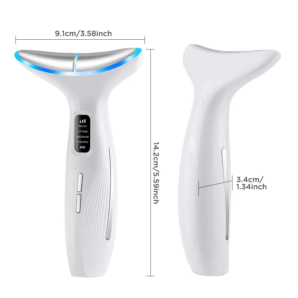 Appareil Gua Sha LED Auréa — 7 Couleurs, Lifting, Anti-rides & Éclat Naturel