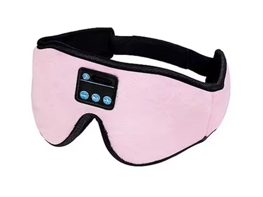 Masque de Sommeil Bluetooth Auréa — Occultant Total + Écouteurs Intégrés pour S'endormir Sereinement