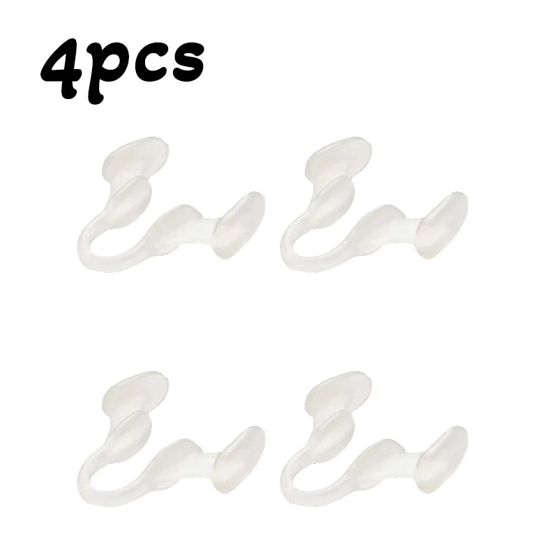 Clip Nasal Anti-Ronflement | Lot de 2, 4 ou 6 | Silicone Doux & Réutilisable