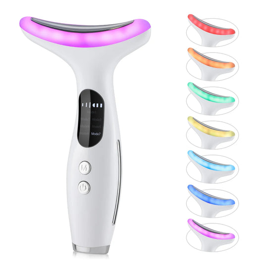 Appareil Gua Sha LED Auréa — 7 Couleurs, Lifting, Anti-rides & Éclat Naturel