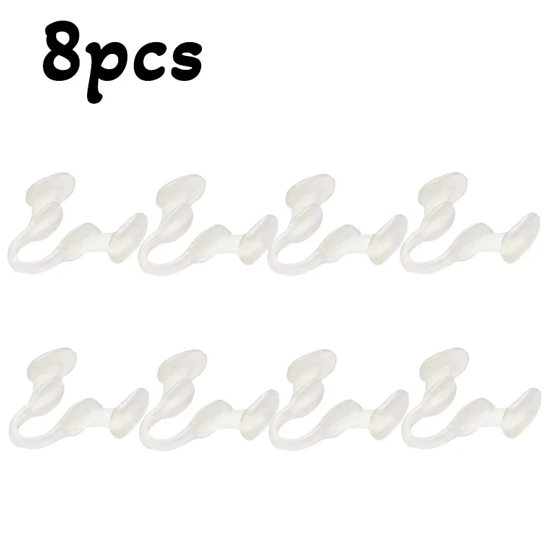 Clip Nasal Anti-Ronflement | Lot de 2, 4 ou 6 | Silicone Doux & Réutilisable