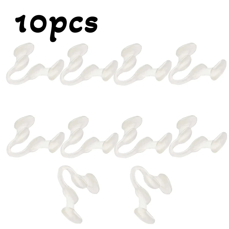 Clip Nasal Anti-Ronflement | Lot de 2, 4 ou 6 | Silicone Doux & Réutilisable