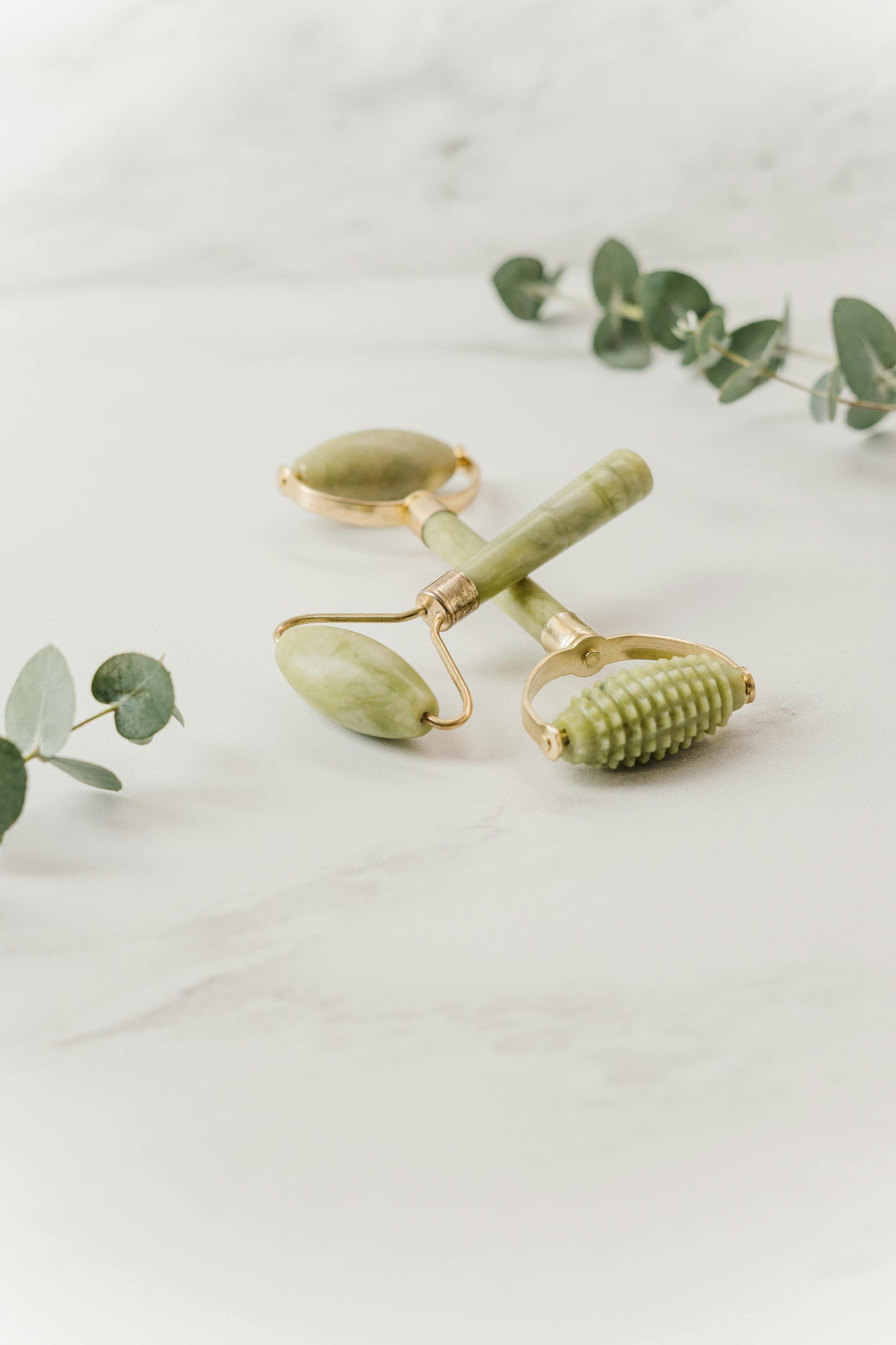 Rouleau de Massage Jade & Gua Sha Auréa