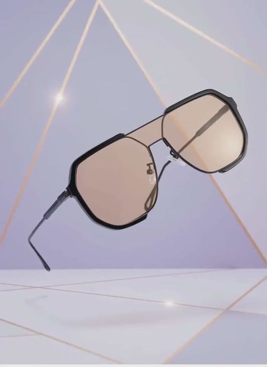 Lunettes de Soleil Oversize Auréa — Protection UV400